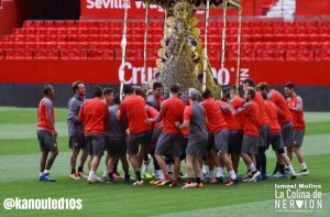 Entrenamiento Virgen Rocio